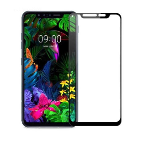 Full cover 3D tvrzené sklo 9H pro LG G8 ThinQ černé