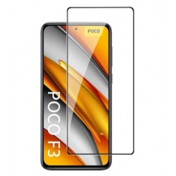 Full cover 3D tvrzené sklo 9H pro Xiaomi Poco F3 černé