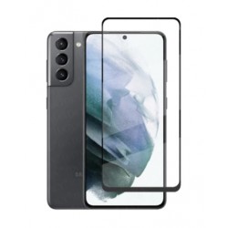 Full cover 3D tvrzené sklo 9H pro Samsung Galaxy S21+ 5G černé