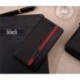 Kožené peněženkové pouzdro pro Doogee S96 Pro černé