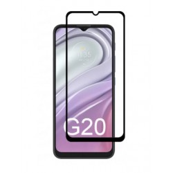 Full cover 3D tvrzené sklo 9H pro Motorola Moto G20 černé