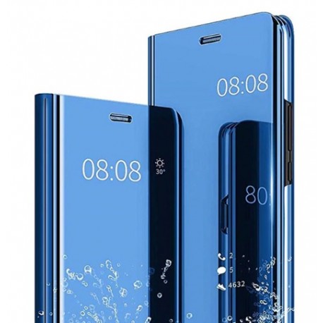 Smart pouzdro Mirror pro Realme C35 modré