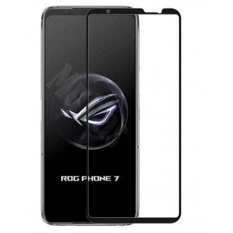 Full cover 3D tvrzené sklo 9H pro Asus ROG Phone 7 černé