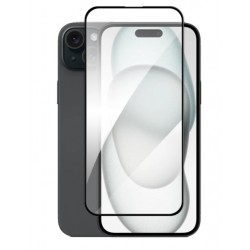 Full cover 3D tvrzené sklo 9H pro Apple iPhone 15 černé