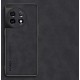 Kožený silikonový kryt pro OnePlus 10T černý