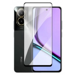 Full cover 3D tvrzené sklo 9H pro Realme C67 černé