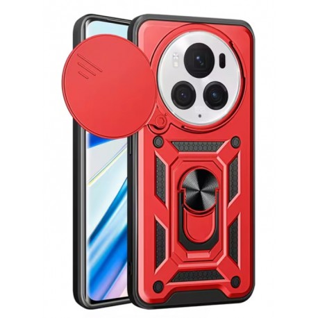 Outdoorové armor odolné pouzdro pro Honor Magic6 Pro 5G červené