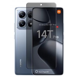 2x Anti-Spy tvrzené sklo 9H pro Xiaomi 14T / 14T Pro černé