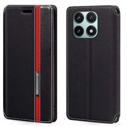 Kožená peněženka pouzdro pro Xiaomi 14T Pro černé