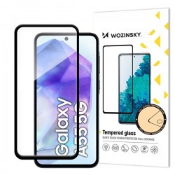 Tvrzené sklo Wozinsky Full Glue pro Samsung Galaxy A55 5G černé